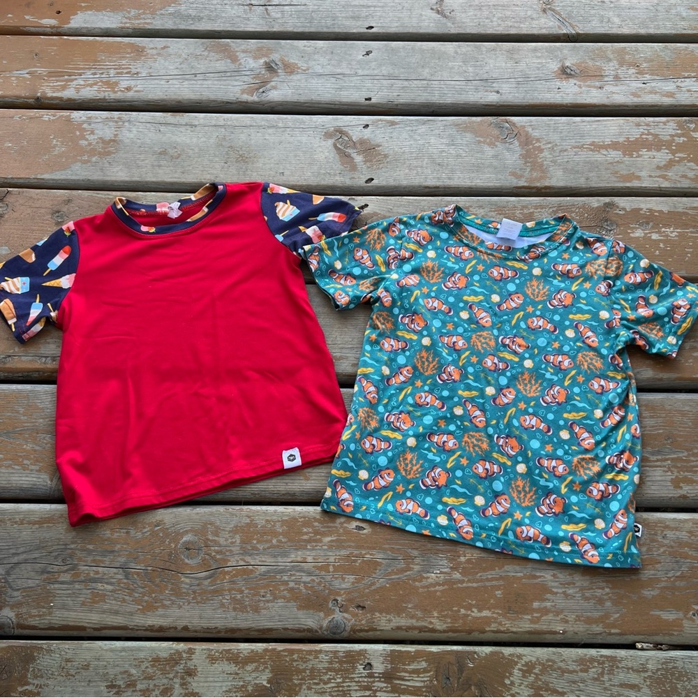 Bumblito Short Sleeve Tops Lot - 2 Count - Size 5/6